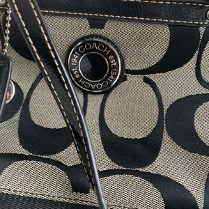 Coach insignia handbag